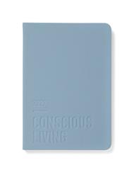 Diario 2027 Conscious A5 Giornaliero Blu