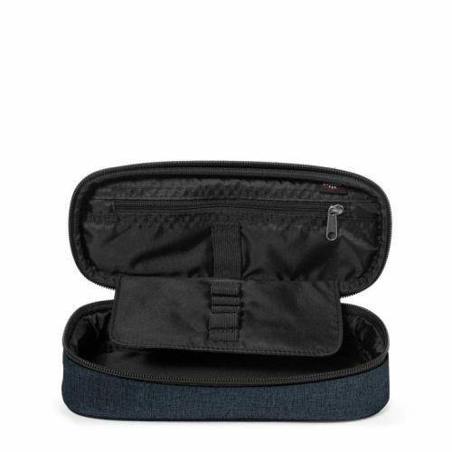 Astuccio ovale Eastpak a scomparto singolo Oval Single Triple Denim Ab - 3
