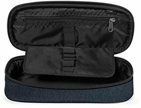 Astuccio ovale Eastpak a scomparto singolo Oval Single Triple Denim Ab - 4