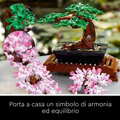 LEGO Botanicals (10281). Albero Bonsai - 3