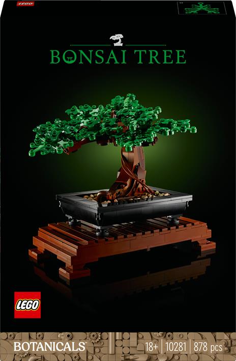 LEGO Botanicals (10281). Albero Bonsai - 4