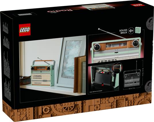 LEGO ICONS Radio vintage. Esclusiva - 11