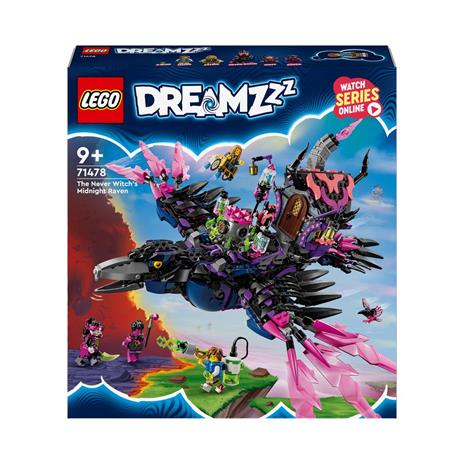LEGO DREAMZzz (71478). Corvo di Mezzanotte della Mai-Strega