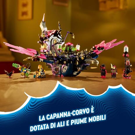 LEGO DREAMZzz (71478). Corvo di Mezzanotte della Mai-Strega - 4