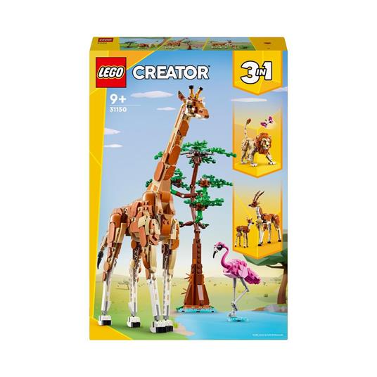 LEGO Creator (31150). 3in1 Animali del Safari