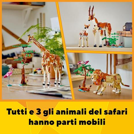 LEGO Creator (31150). 3in1 Animali del Safari - 4