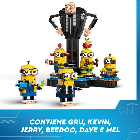 LEGO Cattivissimo Me (75582). Alien Conquest Gru e Minions in mattoncini - 6