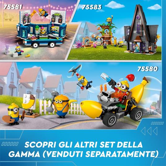 LEGO Cattivissimo Me (75582). Alien Conquest Gru e Minions in mattoncini - 7
