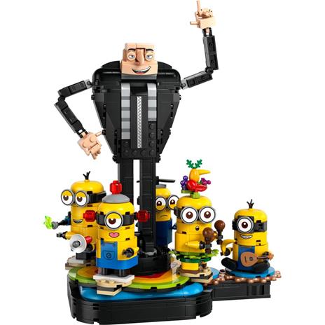 LEGO Cattivissimo Me (75582). Alien Conquest Gru e Minions in mattoncini - 8