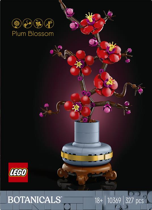 LEGO Botanicals (10369). Albicocco Giapponese - 10