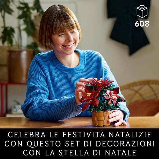 LEGO Botanicals (10370). Stella di Natale. Esclusiva - 2