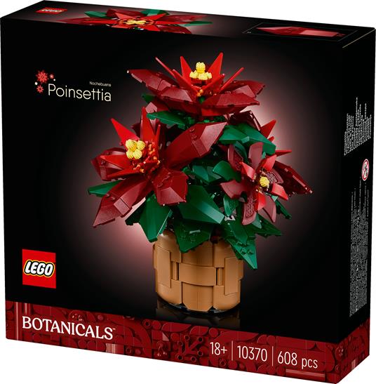 LEGO Botanicals (10370). Stella di Natale. Esclusiva - 9