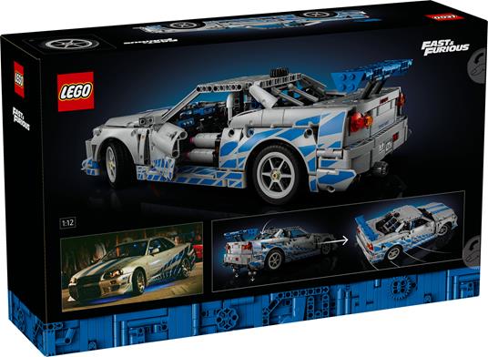 LEGO Technic (42210). Auto Nissan Skyline GT-R (R34) 2 Fast 2 Furious - 11