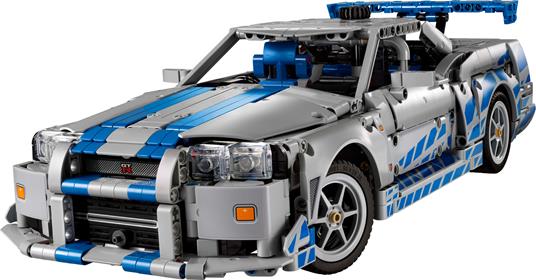 LEGO Technic (42210). Auto Nissan Skyline GT-R (R34) 2 Fast 2 Furious - 3