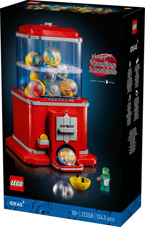 LEGO Ideas (21358). Distributore automatico di minifigure. Esclusiva - 8