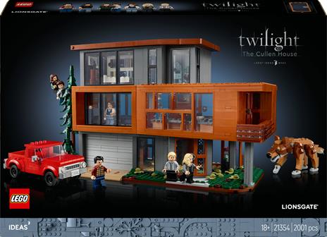 LEGO Ideas (21354). Twilight: la Casa dei Cullen. Esclusiva
