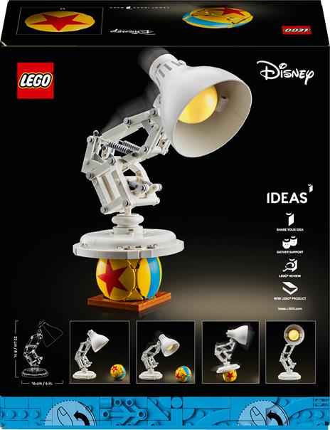 LEGO Ideas (21357). Disney Pixar Luxo Jr - 4