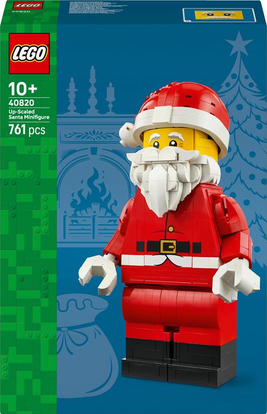 LEGO Iconic (40820). Grande minifigure di Babbo Natale