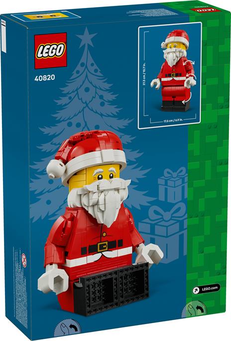 LEGO Iconic (40820). Grande minifigure di Babbo Natale - 7