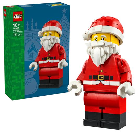 LEGO Iconic (40820). Grande minifigure di Babbo Natale - 8