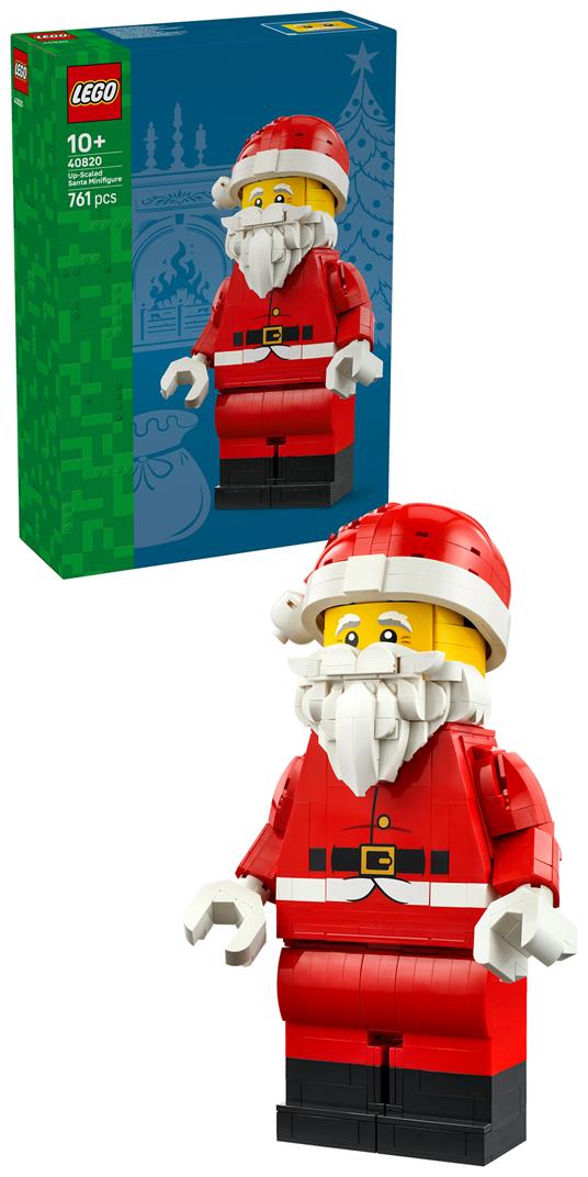 LEGO Iconic (40820). Grande minifigure di Babbo Natale - 9