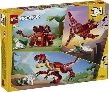 LEGO Creator (31379). Feroce dinosauro - 10