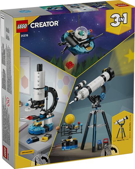 LEGO Creator (31378). Telescopio di esplorazione spaziale - 11