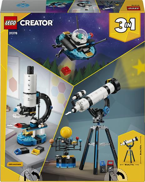 LEGO Creator (31378). Telescopio di esplorazione spaziale - 7