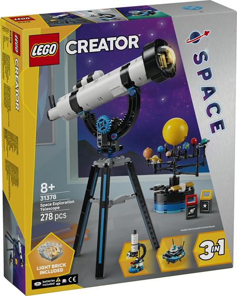 LEGO Creator (31378). Telescopio di esplorazione spaziale - 8