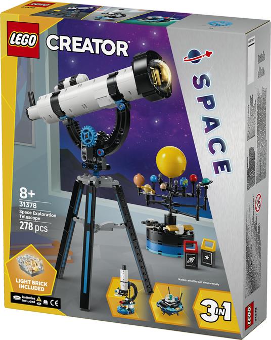 LEGO Creator (31378). Telescopio di esplorazione spaziale - 9
