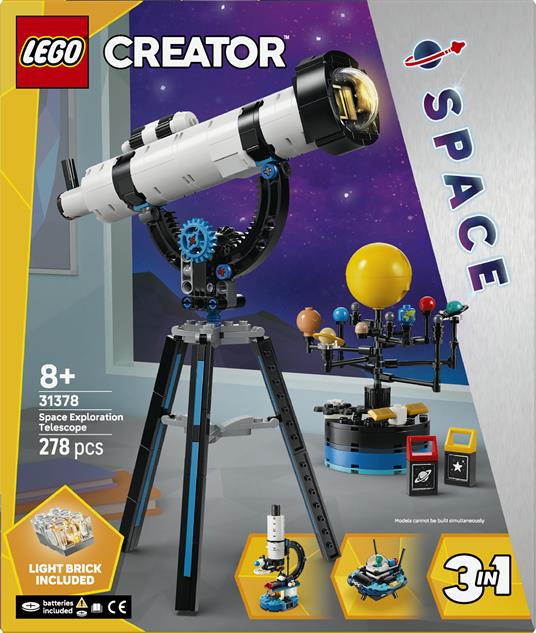 LEGO Creator (31378). Telescopio di esplorazione spaziale - 10