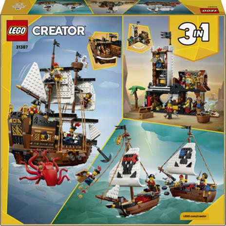 LEGO Creator (31387). Iconica nave da pirata - 6