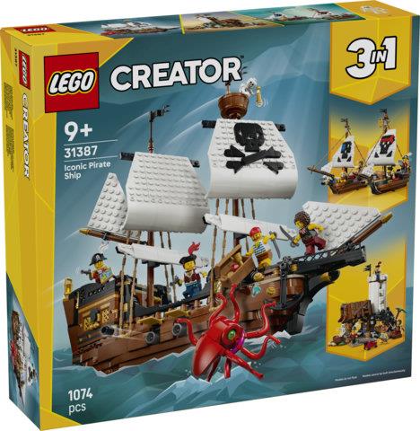 LEGO Creator (31387). Iconica nave da pirata - 7