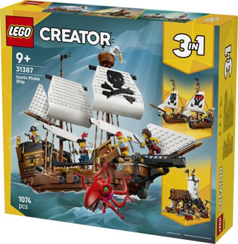 LEGO Creator (31387). Iconica nave da pirata - 8