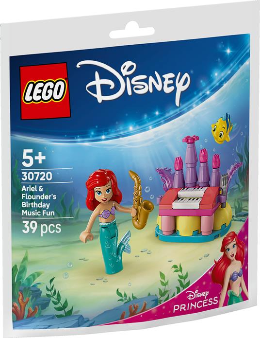 LEGO Recruitment Bags (30720). Disney Princess Divertimento musicale per il compleanno di Ariel e Flounder - 5