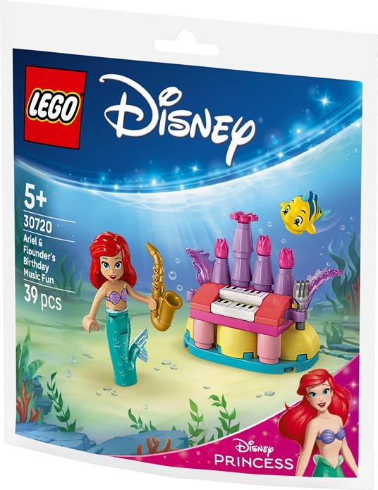 LEGO Recruitment Bags (30720). Disney Princess Divertimento musicale per il compleanno di Ariel e Flounder - 6