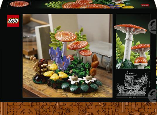 LEGO Botanicals (11505). Funghi del bosco - 5