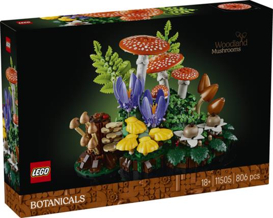 LEGO Botanicals (11505). Funghi del bosco - 6