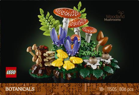 LEGO Botanicals (11505). Funghi del bosco - 8