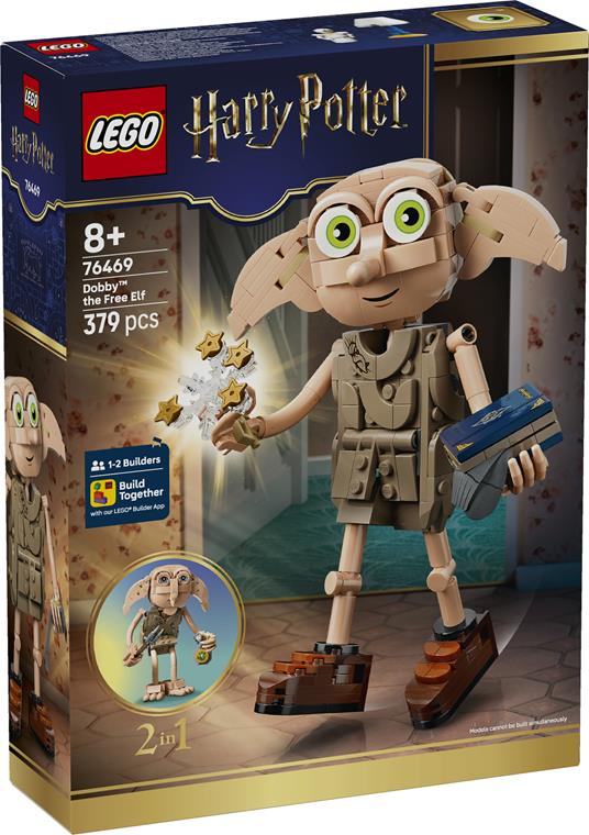 LEGO Harry Potter (76469). Dobby lelfo libero - 7