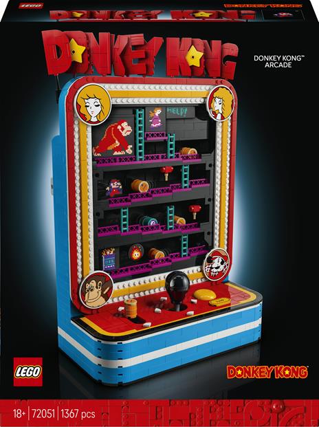 LEGO Super Mario (72051). Arcade Donkey Kong