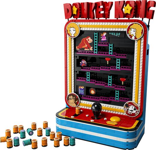 LEGO Super Mario (72051). Arcade Donkey Kong - 2