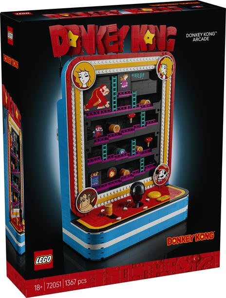 LEGO Super Mario (72051). Arcade Donkey Kong - 7
