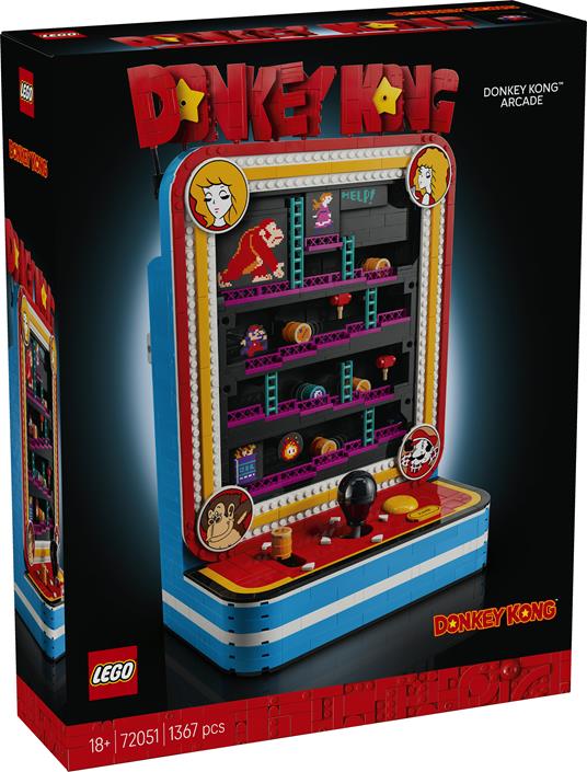LEGO Super Mario (72051). Arcade Donkey Kong - 7