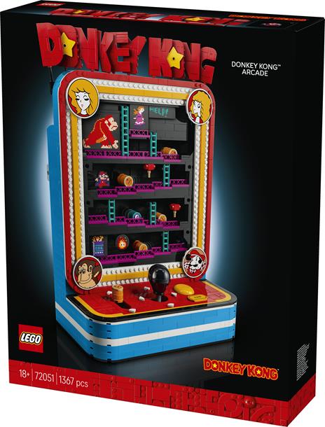 LEGO Super Mario (72051). Arcade Donkey Kong - 8