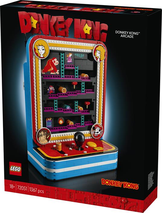 LEGO Super Mario (72051). Arcade Donkey Kong - 8