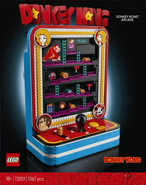 LEGO Super Mario (72051). Arcade Donkey Kong - 9