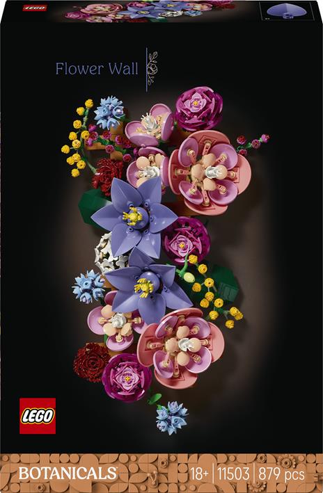 LEGO Botanicals (11503). Parete floreale. Esclusiva