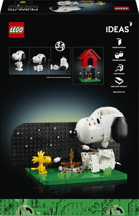 LEGO (21368). Peanuts: la Cuccia di Snoopy - 5