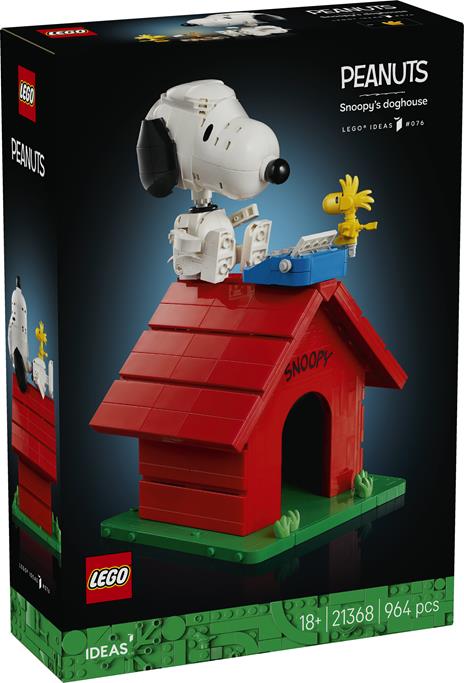 LEGO (21368). Peanuts: la Cuccia di Snoopy - 6